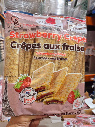 La Boulangere Strawberry Filled Crepe - 1 x 600 Grams